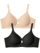 Sutiãs sem fio permitem que Joli No Underwire Push Up com cobertura total