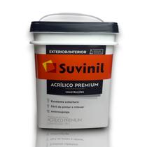 Suvinil Acrílico Premium Construções Fosco Branco Neve 18L