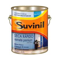 Suvinil esmalte seca rapido brilhante 3,6 l branco