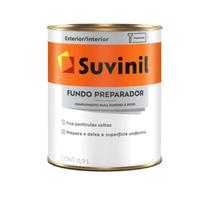 Suvinil Fundo Preparador Branco Fosco 0,9l - Branco - 53408403 0,9 Litros