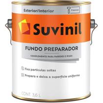 Suvinil Fundo Preparador Branco Fosco 0,9l - Branco - 53408403 0,9 Litros