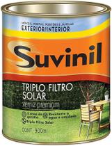 SUVINIL VERNIZ PREMIUM TRIPLA PROTEÇÃO BR NATURAL (TRIPLO FILTRO SOLAR) Verniz Suvinil Triplo Filtro Solar 900 ml fosco natural