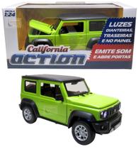 Suzuki Jimny 2018 - Som e Luz - California Action - 1/24 - California Toys
