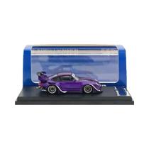 SW 1/64 para RWB 993 roxo militar feminino baixo cauda brilhante modelo fundido coleção de carros