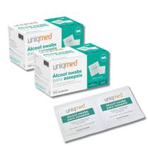 Swab Lenço Uniqmed 03cm x 06cm com 200 Unidades