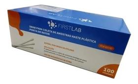 Swab p/ Coleta de Amostras Haste Plastica Esteril c/100