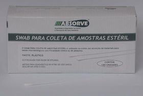 Swab Para Coleta De Amostras Estéril - C/100. - Cralplast