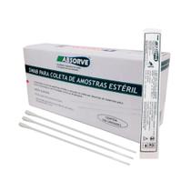 Swab Para Coleta de Amostras Haste Plastica Estéril C/100 Cral Swab Para Coleta de Amostras Haste Plastica Estéril C/100 Cral