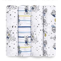 Swaddle Blanket Baden + Manais Disney Boutique Muslin 4 Pack Swaddle Blanket Baden + Manais Disney Boutique Muslin 4 Pack