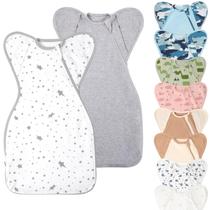 Swaddle Blanket Knirose com Mangas - 2 Pacotes para Recém-Nascidos Swaddle Blanket Knirose com Mangas - 2 Pacotes para Recém-Nascidos