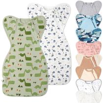 Swaddle Blanket Knirose com Mangas - 2 Pacotes para Recém-Nascidos