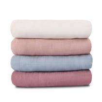 Swaddle Blanket Meracorallo Muslin Silky Soft 120x120cm, conjunto de 4 Swaddle Blanket Meracorallo Muslin Silky Soft 120x120cm, conjunto de 4