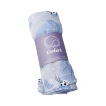 Swaddle de Musselina de Algodão e Bambu 120x110cm - Envoltório Macio e Bonito para Bebê