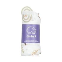 Swaddle de Musselina para Bebê Recém-Nascido - 100% Algodão, 2 Camadas, 120x110cm Swaddle de Musselina para Bebê Recém-Nascido - 100% Algodão, 2 Camadas, 120x110cm