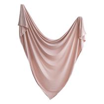 Swaddle Mushie - Manta Elástica Extra Macia (119x119cm) - Cor Blush