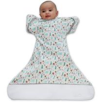 Swaddle Sack Clickyhips Arms Up, recém-nascido de 0 a 6 meses, orgânico