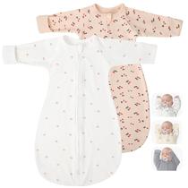 Swaddle Sack, pacote com 2 mangas e braços transitórios Amrcbb