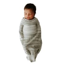 Swaddle Sleep Sack Swaddelini Grey 3D Knit Baby Cobertor
