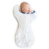 SwaddleDesigns Transitional Swaddle Sack Arms Up 3-6 m, azul SwaddleDesigns Transitional Swaddle Sack Arms Up 3-6 m, azul