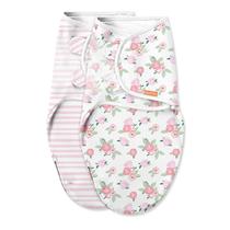 SwaddleMe Luxe Easy Change Swaddle, pacote com 2 unidades, pequeno/médio SwaddleMe Luxe Easy Change Swaddle, pacote com 2 unidades, pequeno/médio
