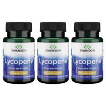 Swanson Licopeno 10 mg para la Salud de la Próstata 120 Cápsulas Blandas Pack de 3