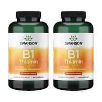 Swanson Vitamina B1 Tiamina 100mg Apoyo Energético 500 Cápsulas Swanson Vitamina B1 Tiamina 100mg Apoyo Energético 500 Cápsulas