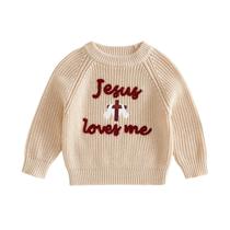 Sweater Beautooly Toddler Girls, roupas de Páscoa de 18 a 24 meses Sweater Beautooly Toddler Girls, roupas de Páscoa de 18 a 24 meses