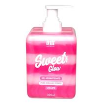 Sweet Glow Creme Aromatizante Gel Beijável Virilha e Corpo 320ml Sabor Chiclete INTT - SWEET4156