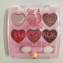 Sweet Talk Paleta de Sombras, 6 Cores Iluminadas, Formato Coração - Bobbi Rara COR:01