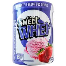 Sweet Whey Protein 24g Aminoácidos Bcaa Canibal 450g Morango