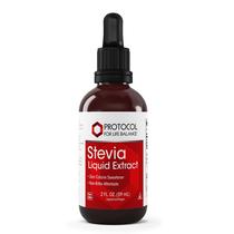 Sweetener Protocol: extrato líquido de estévia, 60 ml, zero caloria