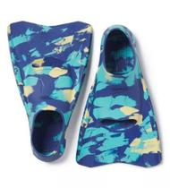 Swim Fin Speedo Kids Blue Marble para jovens nadadores