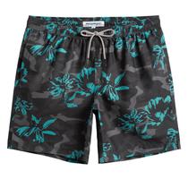 Swim Trunks mamagic Quick Dry Swim Shorts para homens cinza escuro