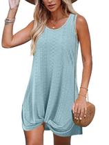 Swimsuit Coverup BKRIVE Bathing Suits 2025 para mulheres Azure L