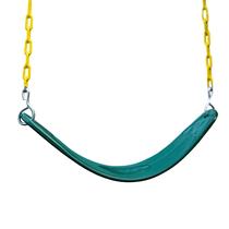 Swing Belt Gorilla Playsets Extreme-Duty Green com corrente amarela Swing Belt Gorilla Playsets Extreme-Duty Green com corrente amarela