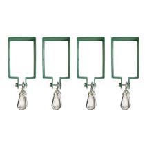 Swing Hangers Hi Flame Heavy Duty Steel para conjuntos de madeira (conjunto de 4) Swing Hangers Hi Flame Heavy Duty Steel para conjuntos de madeira (conjunto de 4)