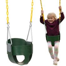 Swing Seat Eastern Jungle Gym Heavy-Duty High Back Green