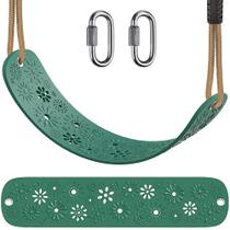 Swing Set Accessories Dolibest Swing Seat for Kids Green