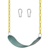 Swing Set AGPTEK com correntes resistentes à ferrugem de 168 cm verdes Swing Set AGPTEK com correntes resistentes à ferrugem de 168 cm verdes
