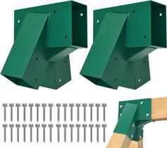 Swing Set Brackets BeneLabel A-Frame Heavy Duty Steel Green