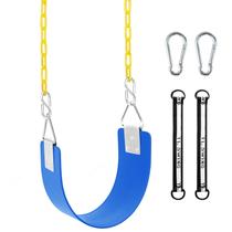 Swing Set GAMKII Blue EVA Seat com correntes à prova de ferrugem de 168 cm