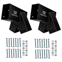 Swing Set Jack & June Heavy-Duty DIY de madeira com suporte de metal Swing Set Jack & June Heavy-Duty DIY de madeira com suporte de metal