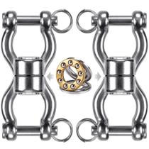 Swing Swivel SELEWARE Silent Bearing, capacidade de 1200 libras, pacote com 2 unidades