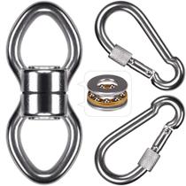 Swing Swivel SELEWARE Silent Bearing, capacidade de 540 kg com mosquetões