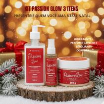 Swiss Beauty Passion Glow Kit com Hidratante 250g + Scrub 250g + Perfume 60ml