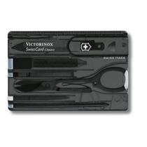 Swiss Card Classic Preto Translúcido Victorinox