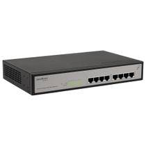 Switch 08 Portas Intelbras Sf802Af 10/100 Mbps Poe Ativo