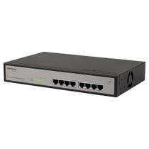 Switch 08 portas intelbras sf802af 10/100 mbps poe ativo