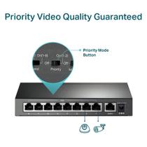 Switch 09 Portas Tp-link Tl-sf1009p Poe Switch 09 Portas Tp-link Tl-sf1009p Poe
