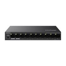 Switch 10 portas fast ethernet com 8 portas PoE+ - intelbras